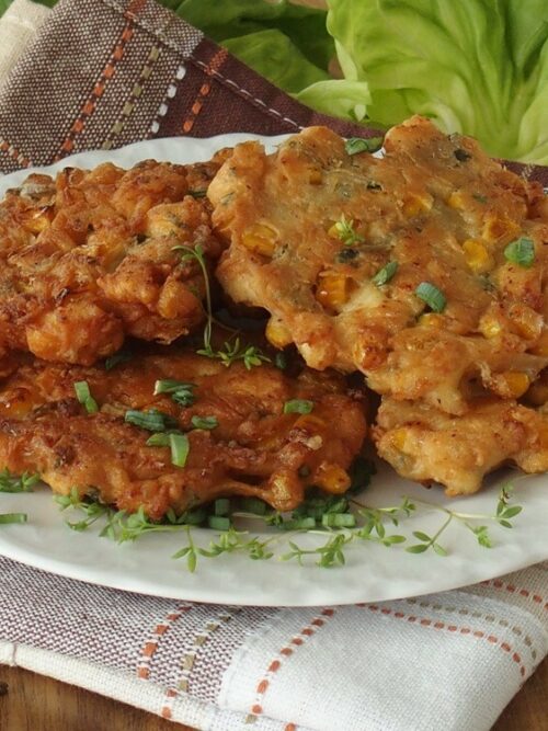 Burmese Corn Fritters