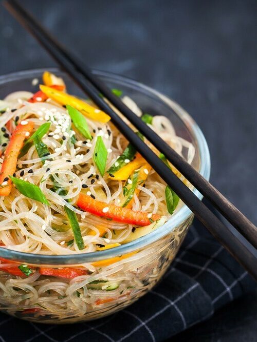 Burmese Glass Noodles Salad