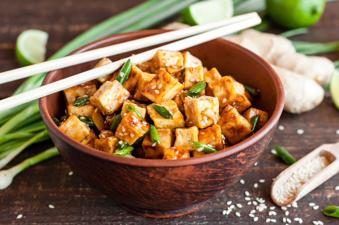 Burmese Marinated Tofu Stew