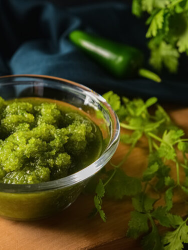 Burmese Green Peppers Paste