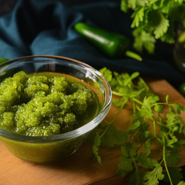 Burmese Green Peppers Paste